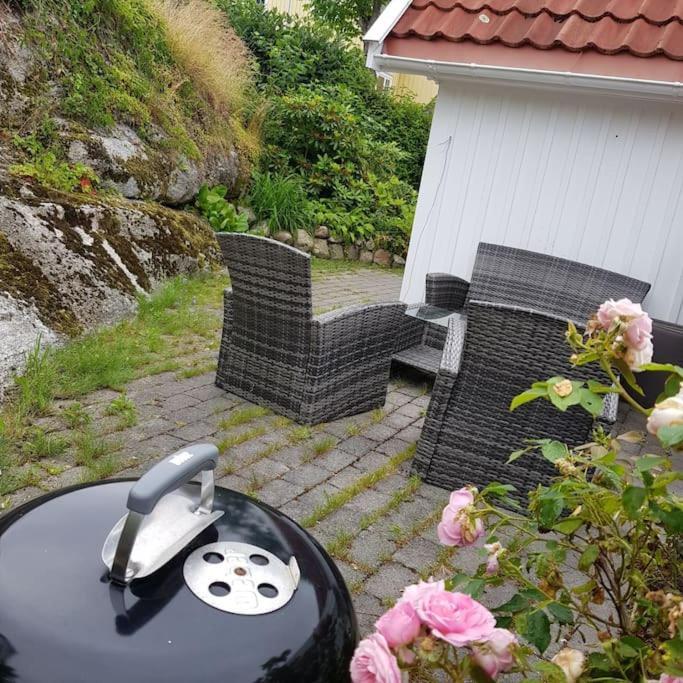 Lys Og Lettstelt Leilighet Med Utsikt Over Byen Lägenhet Sandefjord Exteriör bild
